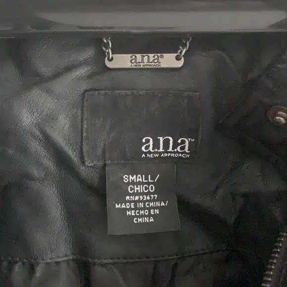 Faux Leather Jacket - Picture 3 of 3